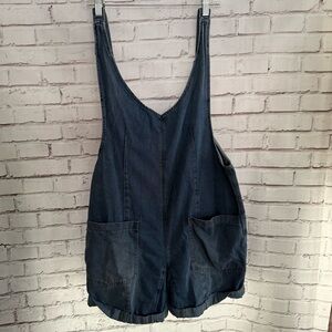 Oversized‎ Comfy Denim Overalls